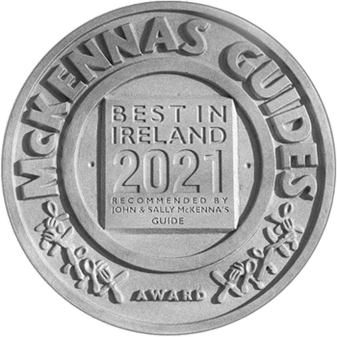 McKennas guide award for our coffee