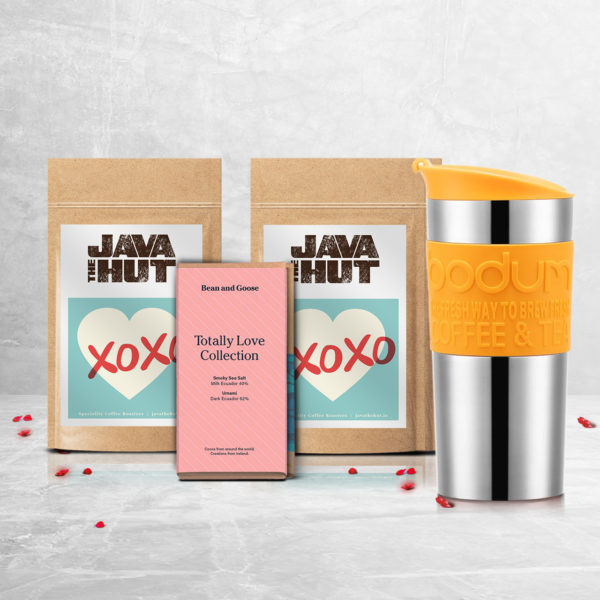 coffee hamper for Valentines